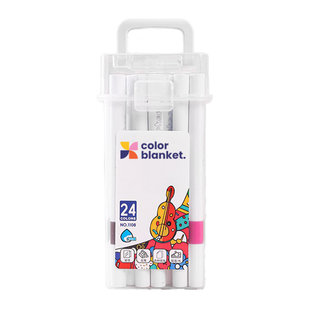 24 Watercolor Markers